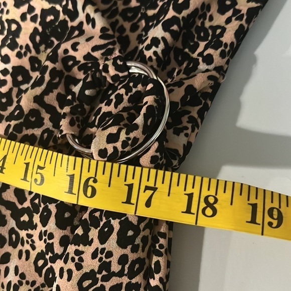 Black Tape Animal Print Jumpsuit XL Extra Large - Picture 9 of 15